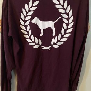 Victoria secret Pink long sleeve shirt size large.